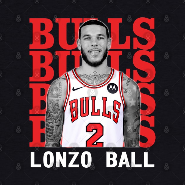 Chicago Bulls Lonzo Ball by Thejockandnerd